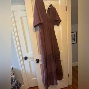 Baltic born Vera Maxi dress XL - dark orchid